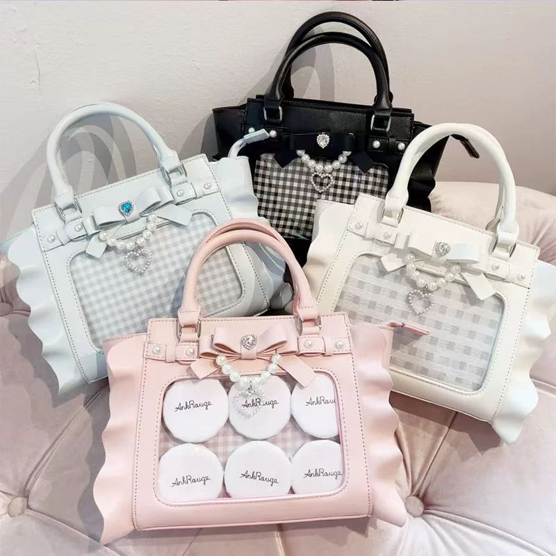 Harajuku Square Pink Ita Bag W - Wristlet Wallet Zipper incelemesi ve fiyatı
